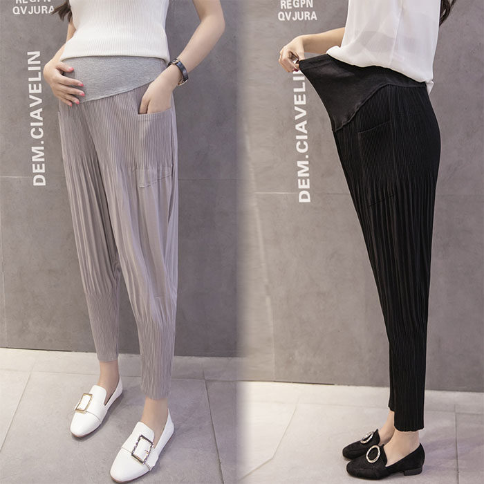Plus Fat Increase Code 200 Catty Maternity Dress Summer Dress Pants Kharen Casual 90% Pants Fat MM 100 Plexant Snowspun Pants