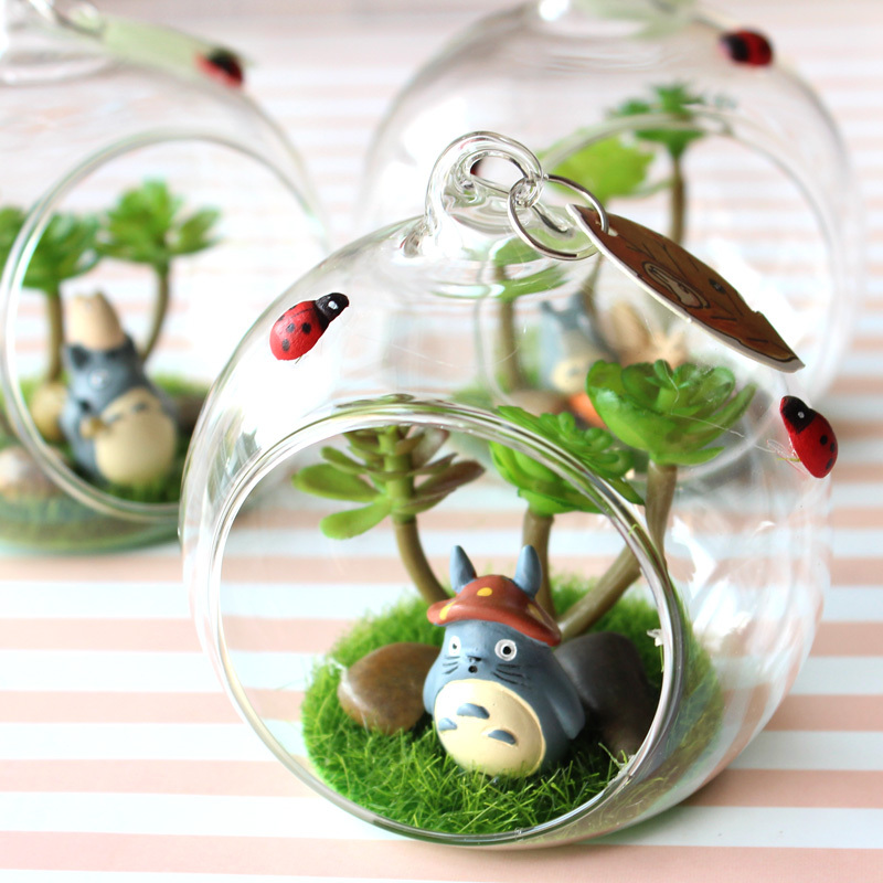 Hanging Transparent Glass Vase Micro Landscape Eternal Flower Glass Vase DIY Glass House Bottle Dustproof Bottle Hanging Transparent Glass Vase Micro Landscape Eternal Flower Glass Vase DIY Glass House Bottle Dustproof Bottle