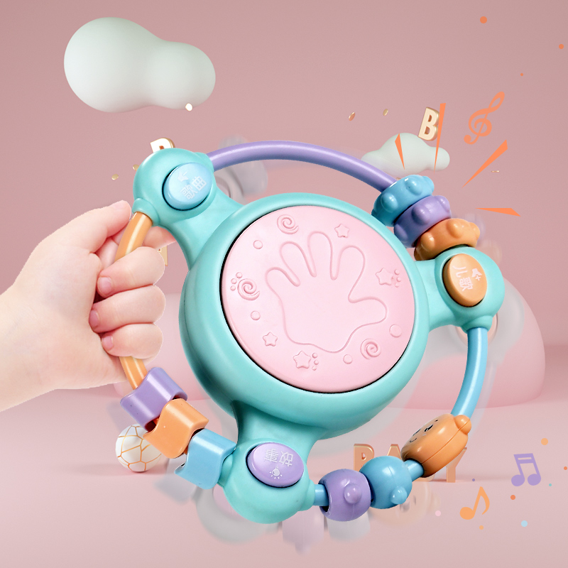 Baby puzzle early education audio toy 6 months old baby 1 year old boy girl 0 to 3 months old bell