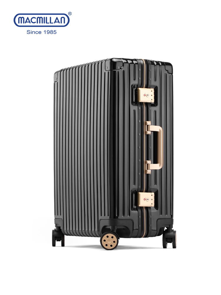 Mike Milan aluminum frame pull box travel business universal wheel suitcase boarding password lock 20 inches 24 inches 26 inches