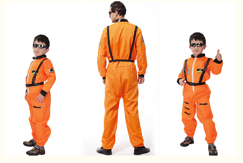 Trang phục phi hành gia thiếu nhi Phi hành gia vũ trụ thực hiện trang phục catwalk Trang phục phi hành gia dành cho người lớn - Trang phục thời trang trẻ em