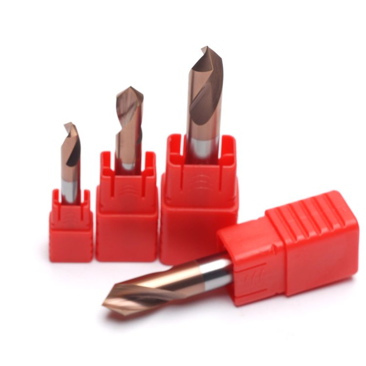 HRC58 degree alloy tungsten steel 2 blade centering drill 90 degree coating fixed point drill positioning drill cnc CNC tool 23456