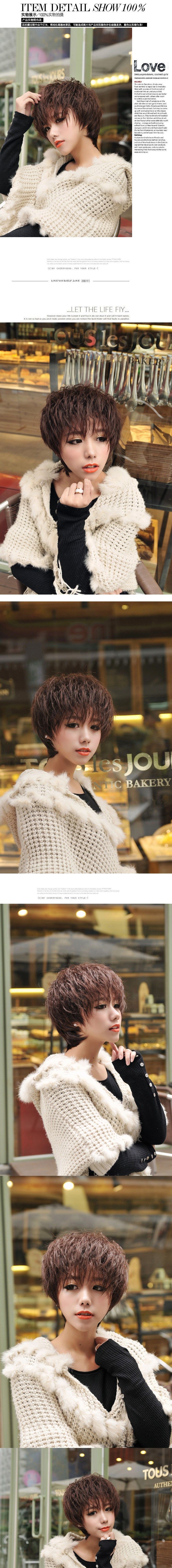 Perruque cheveux courts - Ref 2608315 Image 6