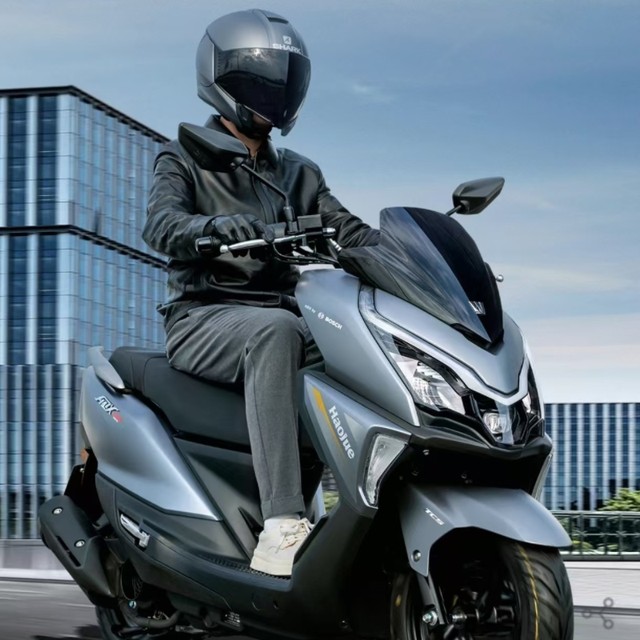 Haojue ADX125 scooter motorcycle complete vehicle 125cc National IV electric injection fuel scooter fuel-saving