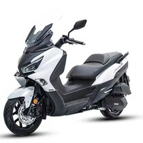 Sanyang Jiumei z300 scooter water-cooled four-gas front and rear disc brake ABS version city scooter