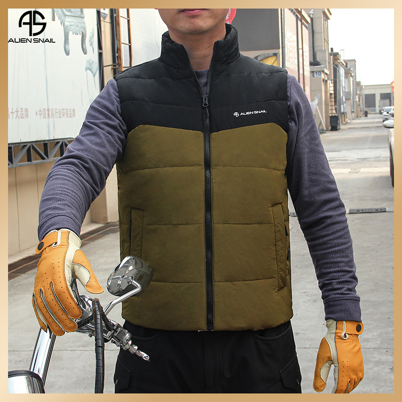 Alien snail electric heating vest riding suit inner tank vest motorcycle riding suit men and women winter warm equipment