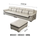 lớp đầu tiên của sofa da da hiện đại kích thước căn hộ nhỏ gọn sofa kết hợp da sofa da phòng khách sẵn sàng - Ghế sô pha sofa mini cho nhà nhỏ