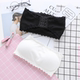 Xiêm ngực pad ren ống gợi cảm chống ánh sáng thu thập tập hợp ngực áo ngực quây đồ lót vest đoạn ngắn nữ áo lót 3 dây Ống