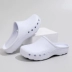 Surgical shoes women's non-slip Baotou hospital doctors and nurses operating room special slippers monitoring room men's soft-soled hole-in-the-wall shoes 