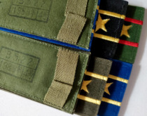 Decades ago old objects flocked embroidery cover style shoulder brand old style soft shoulder collection