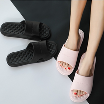 Japanese slippers indoor bathroom non-slip bath bath male and female couples home summer 2020 new soft-bottom slippers