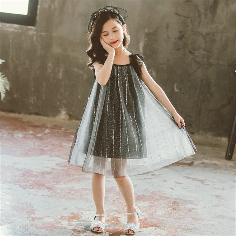 Girl Foreign Dress Summer Style Foreign Pie Slim Summer Dress Little Girl Dresses Summer Children Great Boy Little Savour Princess Dresses