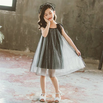 Girls dress summer style thin summer dress little girl skirt summer children big children small fragrant style princess dress