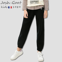Josh Goot joint girl pants children Spring and Autumn casual leg trousers big children Korean version of Josh autumn