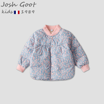 Girls down jacket white duck down winter Children Baby baby thick Foreign coat Tide brand 2021 New