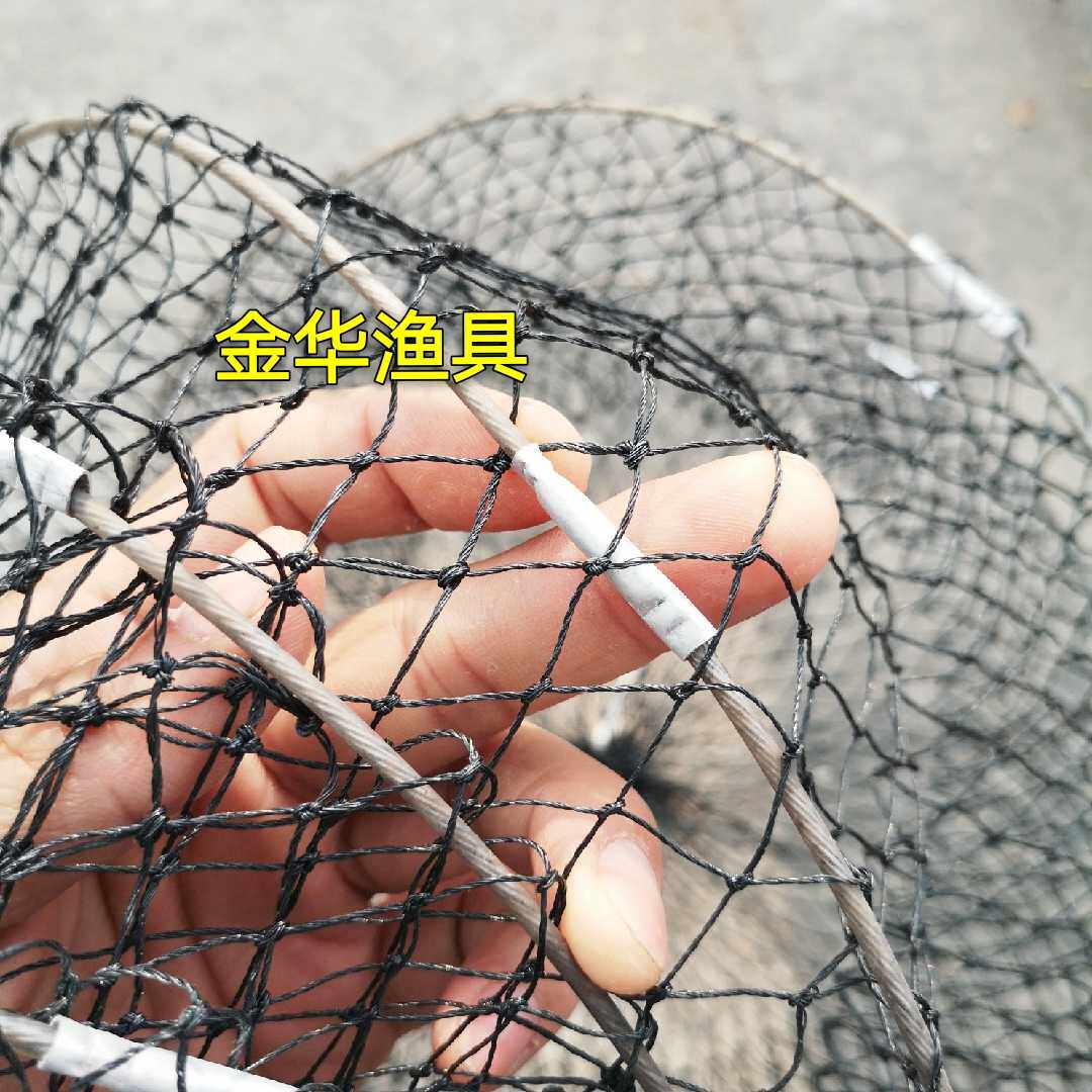 Hanging basket new folding fish guard net bag guard fish net bag fishing net fish fishing supplies fishing tools