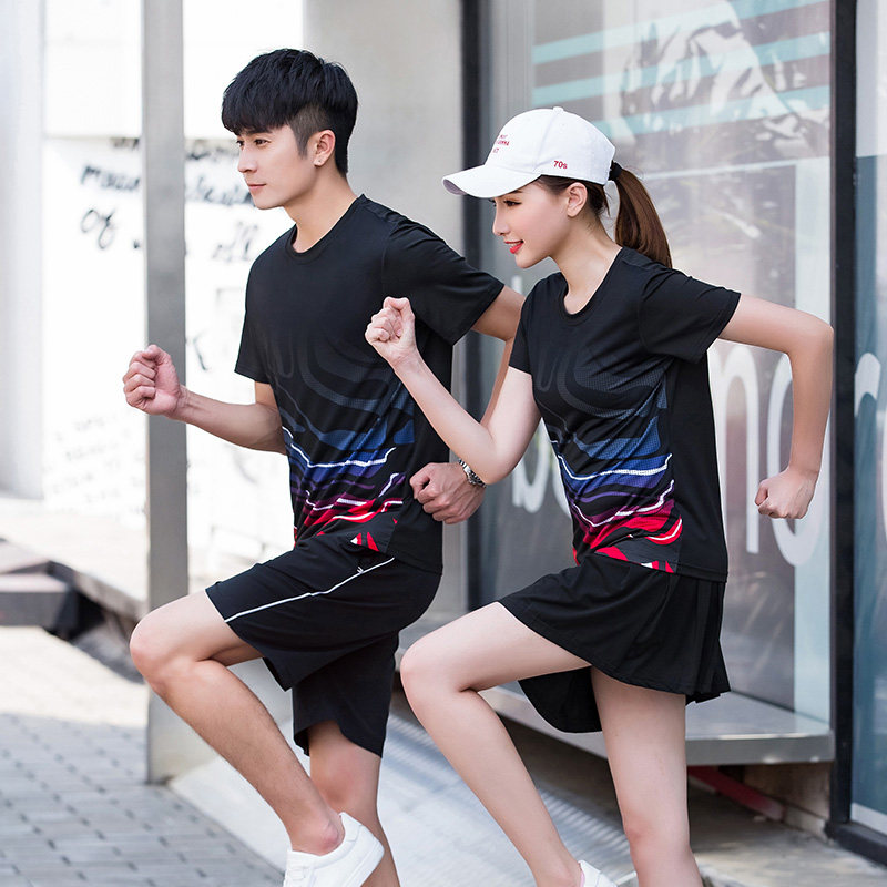 Speed Dry Short Sleeve Volleyball Clothes Men And Women Summer Sports Suit Shorts Customized Air Volleyball Shuttlecock Ball Competition Training Team Clothing