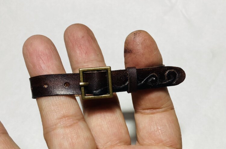 1: 6 Lü cloth belt customized soldier leather with custom