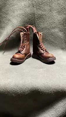 1:6 Do old high waist Martin boots (female) small cloth old high waist Martin boots