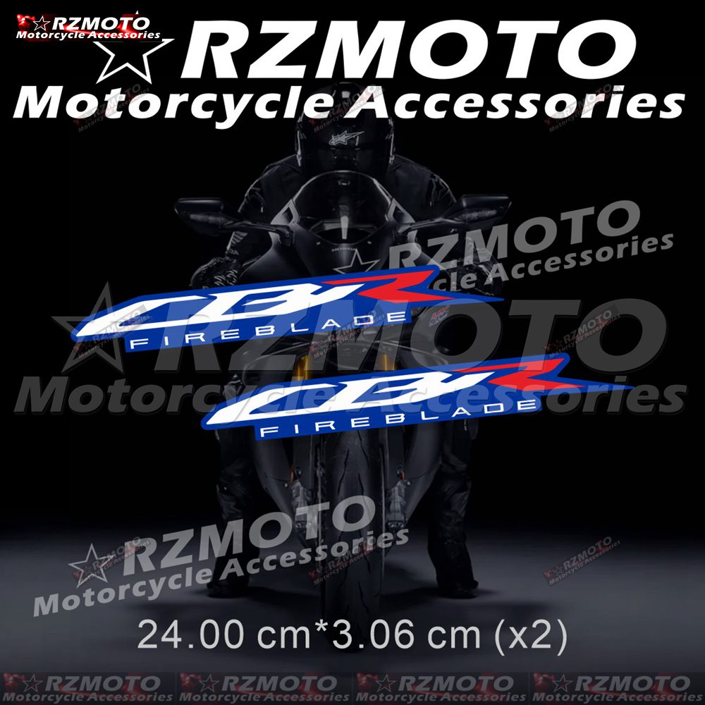 สติกเกอร์รถยนต์กันน้ำสำหรับ Honda Cbr ชิ้นส่วนกระจกหน้ารถ อุปกรณ์เสริมดัดแปลง ชิ้นส่วนแฟริ่งคาร์บอนไฟเบอร์