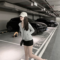 CHICYOU (female star walking Airport) Casual figure simple slim fit fit autumn new clothes