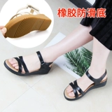 Сандалии для матери, модная комфортная нескользящая универсальная обувь, 2020, из натуральной кожи, мягкая подошва