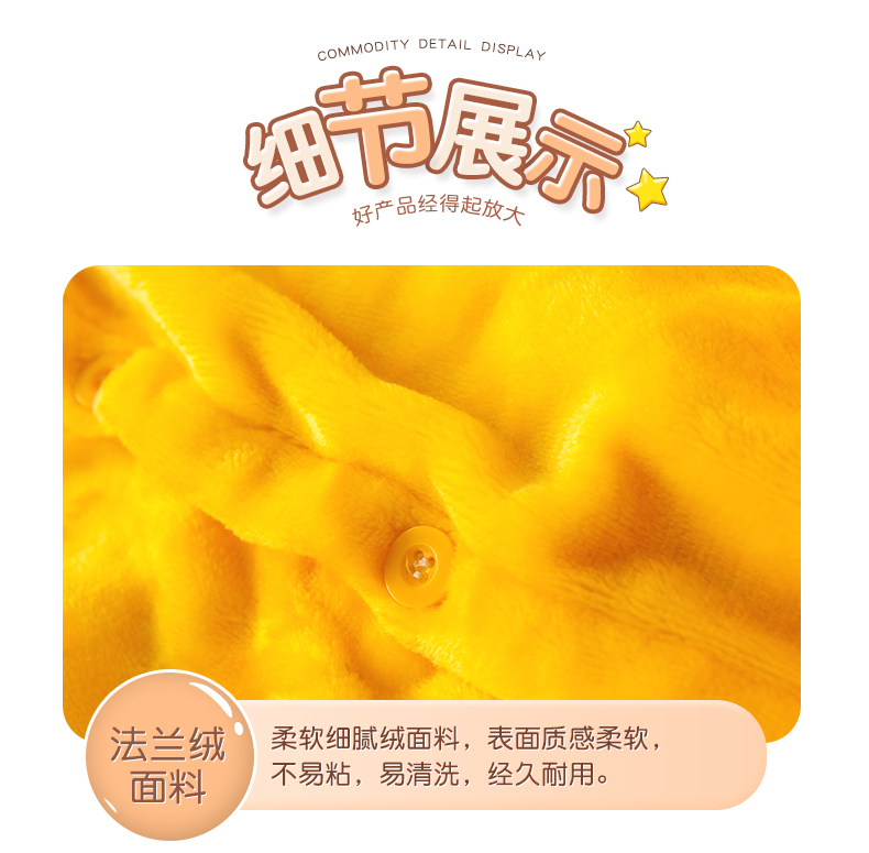 Trẻ em khủng long đồ ngủ động vật dính liền mùa thu và mùa đông phim hoạt hình Pikachu cậu bé nữ làm dày hiệu suất dịch vụ nhà bộ áo liền quần dài tay cao cấp cho bé sơ sinh
