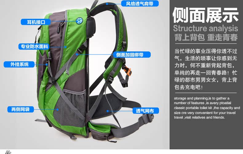 Sacoche pour vélo PEAK MOUNTAIN - Ref 2232943 Image 38