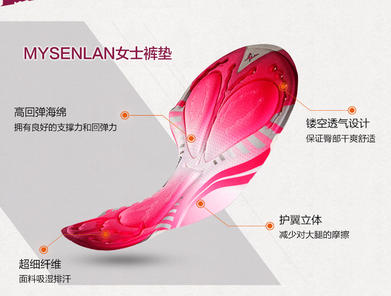 Vêtement cyclisme femme MYSENLAN - Ref 2229988 Image 16