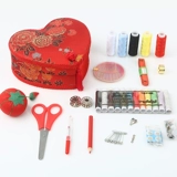 Свадебная игольная сумка свадебная свадебная игольчатая коробка коробка придачи для свадебной швейной коробки счастливая красная коробка