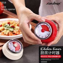 Kitchen countdown timer Reminder Female student Creative time management Mechanical timer widget Efficiency artifact