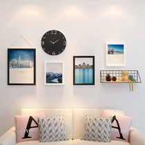 Restaurant Nordic photo wall decoration Creative Bedroom photo frame wall Personality Photo frame hanging wall combination wall Photo wall