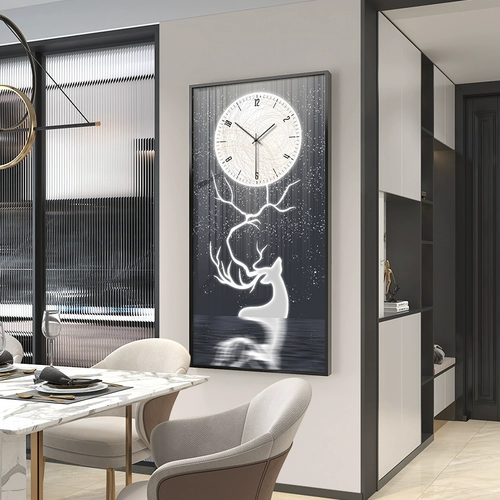 Современные модные креативные настенные часы, простой и элегантный дизайн, легкий роскошный стиль, изысканный стиль, популярно в интернете