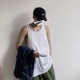 Áo vest cotton 5 màu màu rắn lỏng nam mùa hè phiên bản Hàn Quốc của vest thể thao hoang dã giản dị - Áo vest cotton áo ba lỗ tập gym