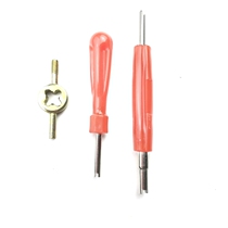 Car motorcycle valve core wrench car air conditioning valve core wrench aluminum alloy second-purpose valve core wrench
