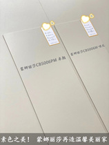 Wabi-sabi plain micro-cement tile 750x1500 slate bathroom toilet wall tile Morandi 600x1200