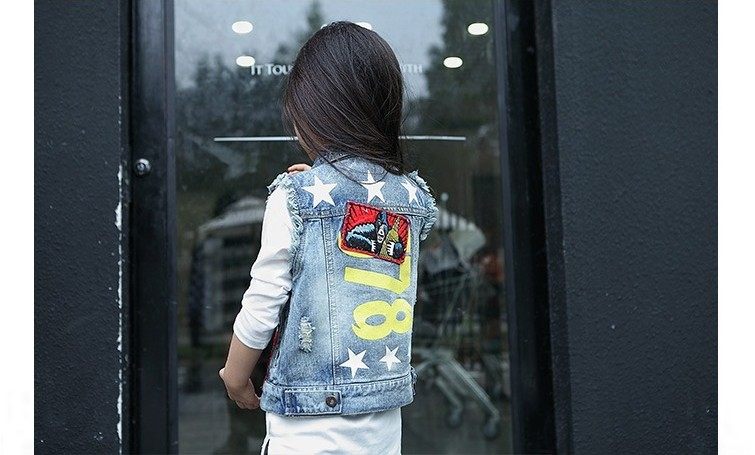 Gilet fille en coton - Ref 2071266 Image 10