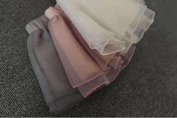 Jupe fillette en mousseline de soie - Ref 2050600 Image 12