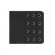 Four-Breasted Seamless Intimates Black Extension Buckle Spacing 1.9cm Bra Extension Buckle 4-Button Invisible Flesh-Colored Buckle
