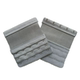 Five-Row Buckle Gray Underwear Extender, Five-Row Buckle Stainless Steel Bra Extender, Back Buckle, Silver Gray