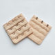 5cm Wide Bra with Three-Row Hooks and Extended Hook Spacing 1.5cm Bra Extender with Widened Bra Connector Back Buckle