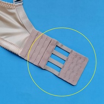 Cool summer glossy four-breasted buckle 7 5 stainless steel underwear growth extension buckle bra extension buckle back buckle buckle