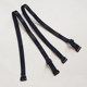 Non-Magnetic, Iron-Free, Thin Elastic Bra Straps, 1.0cm Wide, Can Pass through Security Gates, Seamless Invisible Anti-Slip Bra Straps