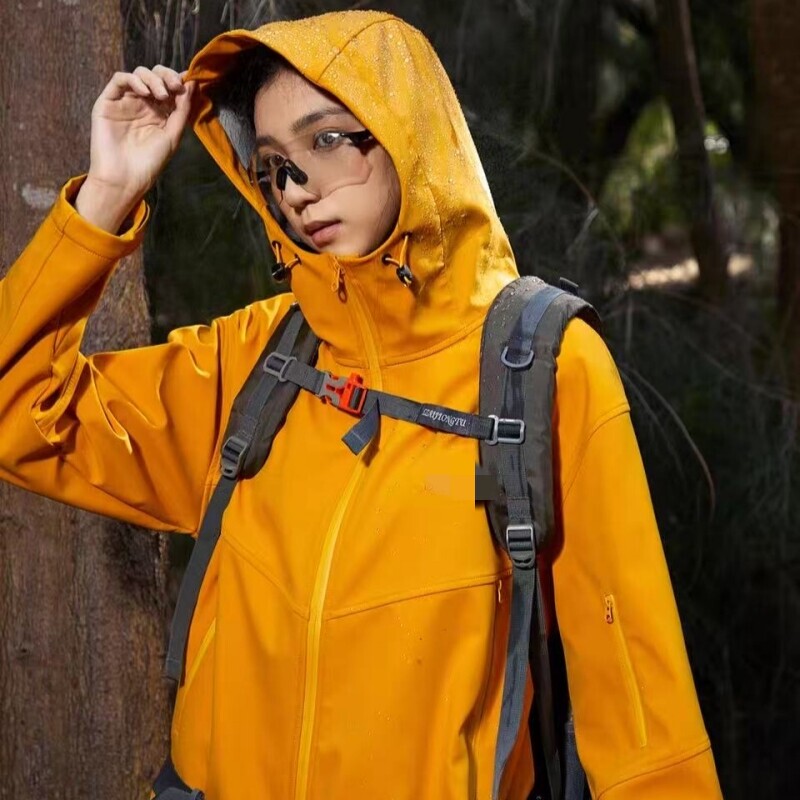 [Outdoor Three-Proof Soft Shell Jacket] Unisex Spring and Autumn Fashion Hiking and Mountaineering Clothing-6728