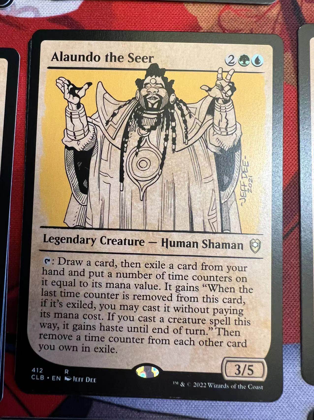 Vanzhi English 412 Prophet Alando Image CLB Green]