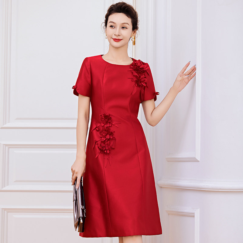 green emerald velvet dress WALNUT Pleasant Mother-in-Law Wedding Party Dress Wedding Evening Dresses  Dresses Wedding Dress Elders (Color : D, Size : XXXL Code) : Amazon.ca:  Clothing, Shoes & Accessories
