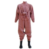 Толстая защитная одежда, брюки корня лотоса, цельные водяные брюки, резиновые брюки для живота, кожаная вилка, водонепроницаемая одежда