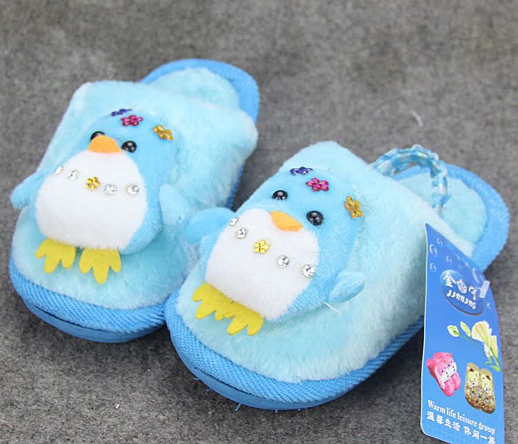 Pantoufles enfants en suède pour hiver - semelle mousse - Ref 1020089 Image 105
