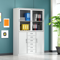 Zhengzhou Kuanzhong six file cabinet tin cabinet office accounting storage cabinet data file cabinet financial locker