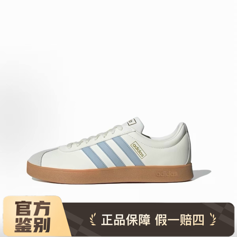 Adidas/Adidas Genuine Vl Court Classic Men's and Women's Lace-Up Sneakers Jh5063